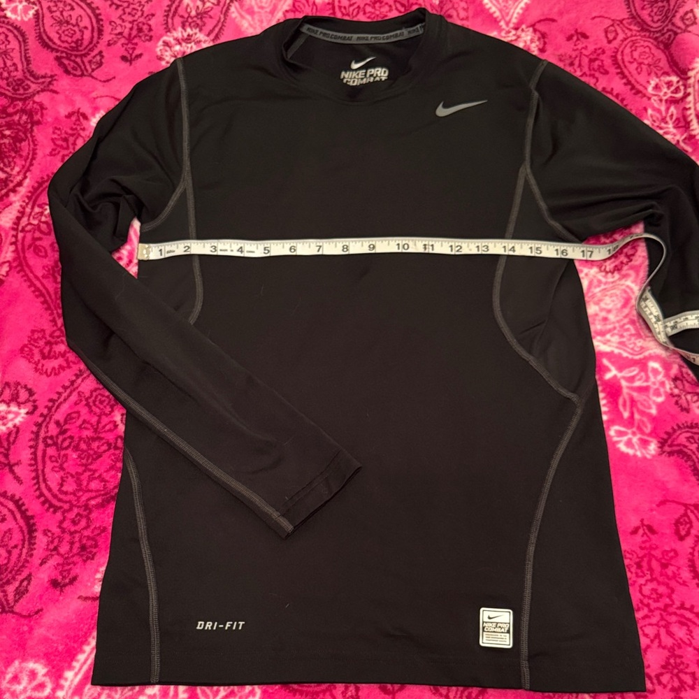 Nike Black Long Sleeve Dri-FIT Compression Top